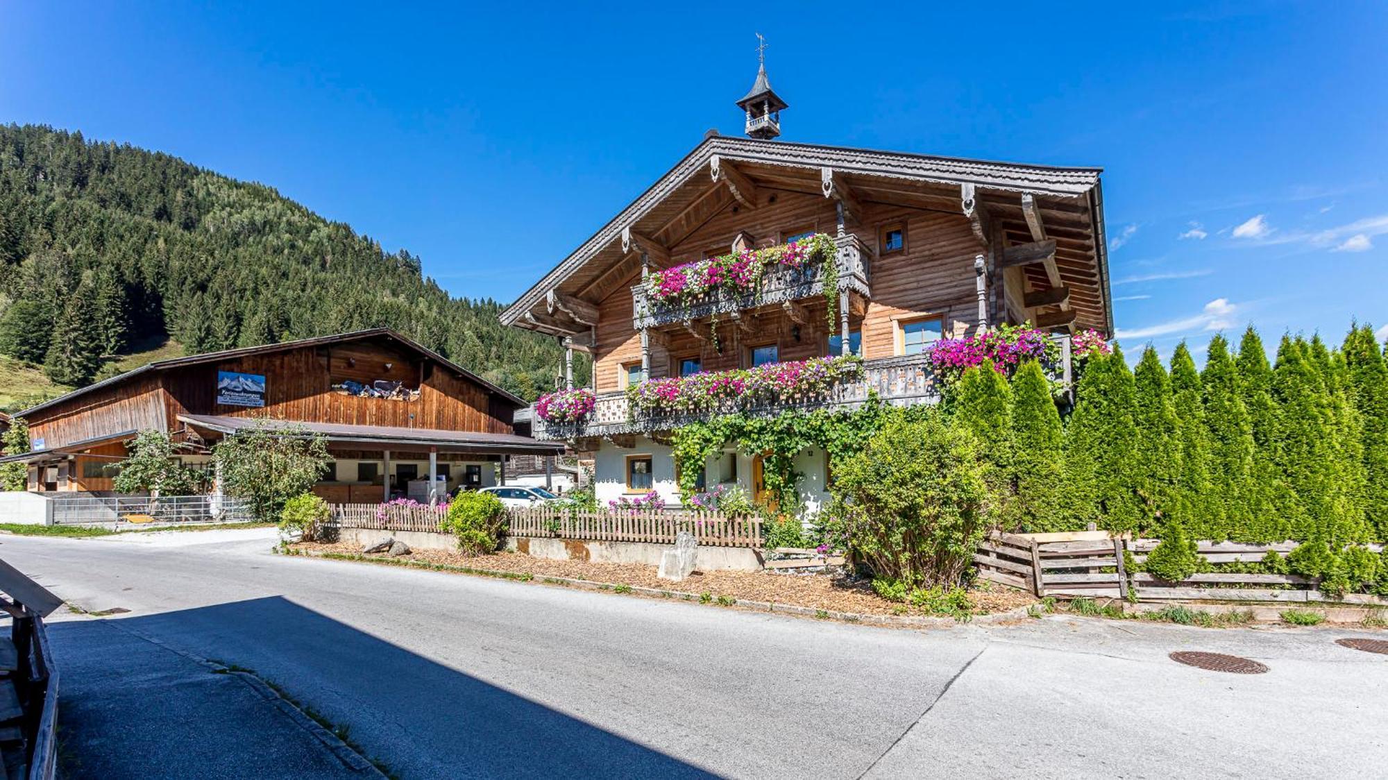 Ferienwohnungen Am Biobauernhof Lahner Bramberg am Wildkogel Luaran gambar